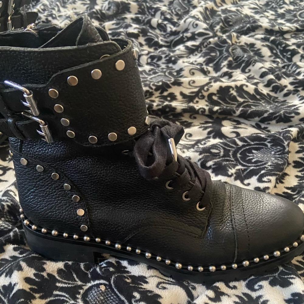 Sam Edelman Motorcycle Combat boots. Size 7
